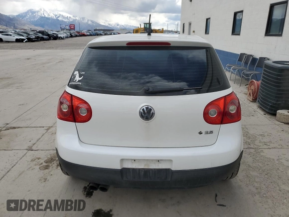 2008 Volkswagen Rabbit S with VIN WVWAA71K98W076562, listed as a Copart auction lot 50376815 with 226,495 mi miles and Salvage Title. Bid and sale history available at carsss.com. Image 6.