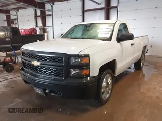 2014 Chevrolet Silverado 1500 Work Truck with VIN 1GCNKPEH5EZ266821, listed as a IAAI auction lot 41570036 with 125,916 mi miles and . Bid and sale history available at DreamBid. Image 2.