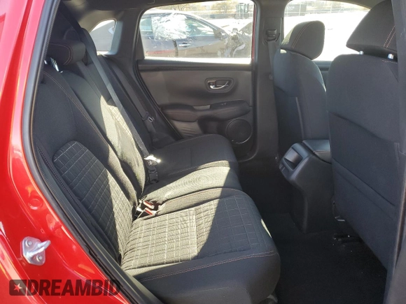 2024 Honda HR-V Sport with VIN 3CZRZ1H59RM708786, listed as a Copart auction lot 88551725 with 61,917 mi miles and Salvage Title. Bid and sale history available at carsss.com. Image 12.