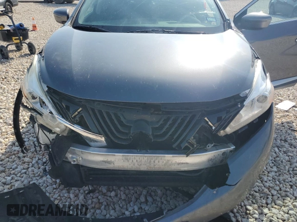 2016 Nissan Murano SV z VIN 5N1AZ2MG8GN161167, wystawiony jako Copart lot #55910765 z przebiegiem 114 829 mil mil oraz Szkoda całkowita • Salvage title. Historia ofert i sprzedaży dostępna na DreamBid. Obrazek 12.
