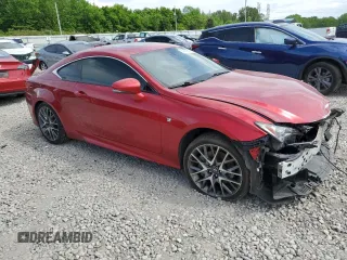 2015 Lexus RC 350 F Sport z VIN JTHSE5BC4F5000382, wystawiony jako Copart lot #54607805 z przebiegiem 124 081 mil mil oraz Szkody całkowita. Historia ofert i sprzedaży dostępna na DreamBid. Obrazek 4.