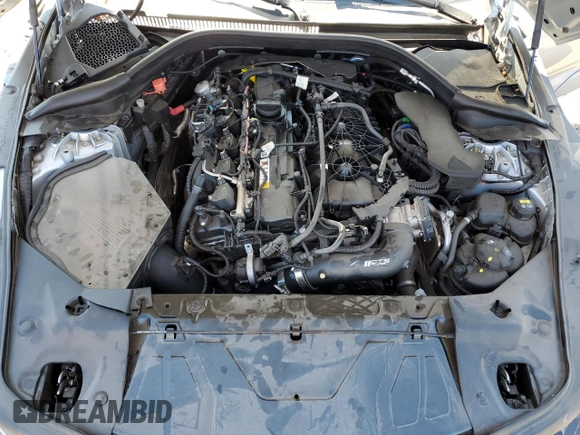 2020 Toyota GR Supra 3.0 with VIN WZ1DB4C08LW031739, listed as a Copart auction lot 71182044 with 0 mi miles and Salvage Title. Bid and sale history available at carsss.com. Image 12.