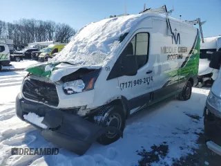 2018 Ford Transit with VIN 1FTYR2CMXJKA72171, listed as a Copart auction lot 89252405 with Not Provided miles and Salvage Title. Bid and sale history available at carsss.com. Image 1.