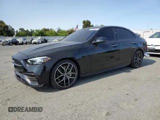 2022 Mercedes-Benz C 300 z VIN W1KAF4GB3NR059540, wystawiony jako Copart lot #61269225 z przebiegiem 19 818 mil mil oraz Szkoda całkowita • Salvage title. Historia ofert i sprzedaży dostępna na DreamBid. Obrazek 1.