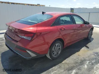 2024 Hyundai Elantra SEL with VIN KMHLM4DG1RU691461, listed as a Copart auction lot 53710625 with 21,691 mi miles and Clean Title. Bid and sale history available at carsss.com. Image 3.