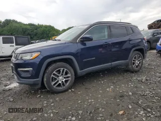 2018 Jeep Compass Latitude z VIN 3C4NJDBB1JT179355, wystawiony jako Copart lot #64050665 z przebiegiem 98 025 mil mil oraz Szkoda całkowita • Salvage title. Historia ofert i sprzedaży dostępna na DreamBid. Obrazek 1.