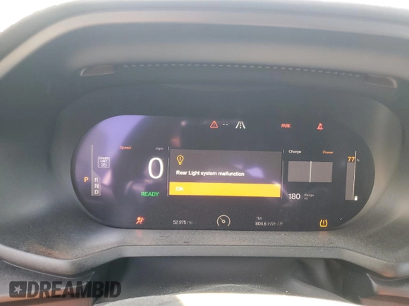 2023 Polestar 2 z VIN YSMEG3KA3PL142722, wystawiony jako Copart lot #53209675 z przebiegiem 52 975 mil mil oraz Tytuł czysty. Historia ofert i sprzedaży dostępna na DreamBid. Obrazek 9.