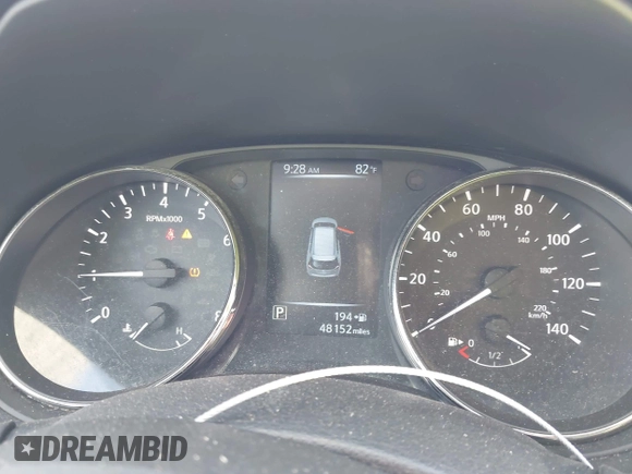 2017 Nissan Rogue SV with VIN KNMAT2MT7HP544901, listed as a IAAI auction lot 42572598 with 48,152 mi miles and . Bid and sale history available at DreamBid. Image 7.