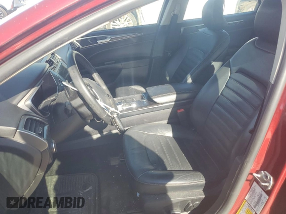 2017 Ford Fusion SE with VIN 3FA6P0HD3HR395841, listed as a Copart auction lot 48583325 with 109,296 mi miles and Salvage Title. Bid and sale history available at carsss.com. Image 7.