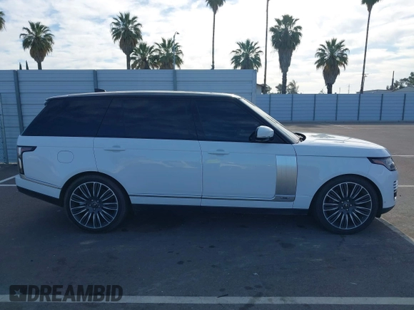 2021 Land Rover Range Rover with VIN SALGS5SEXMA432828, listed as a IAAI auction lot 42327473 with 48,734 mi miles and . Bid and sale history available at DreamBid. Image 13.