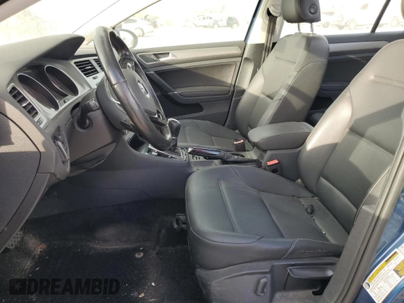 2016 Volkswagen Golf SportWagen TSI S with VIN 3VWC17AUXGM522790, listed as a Copart auction lot 83747844 with 0 mi miles and Salvage Title. Bid and sale history available at carsss.com. Image 7.