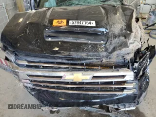 2022 Chevrolet Silverado 3500HD High Country with VIN 1GC4YVEY9NF165555, listed as a Copart auction lot 57947164 with 46,706 mi miles and Salvage Title. Bid and sale history available at carsss.com. Image 11.