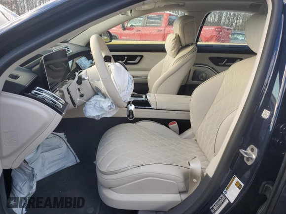 2024 Mercedes-Benz S 580 с VIN W1K6G7GB4RA291945, выставлен на аукционе Copart как лот 41335805 с пробегом Не указан миль и Списание • Salvage title. История ставок и продаж доступна на DreamBid. Изображение 7.