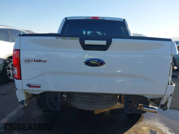 2017 Ford F-150 XL with VIN 1FTEW1CF6HKC96054, listed as a IAAI auction lot 40856897 with 106,387 mi miles. Bid and sale history available at carsss.com. Image 6.