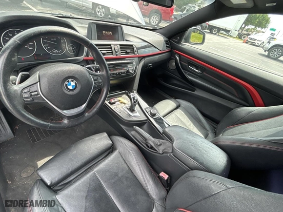 2014 BMW 4 Series 435i xDrive with VIN WBA3R5C59EK186198, listed as a Copart auction lot 54361555 with 103,175 mi miles and Clean Title. Bid and sale history available at carsss.com. Image 9.