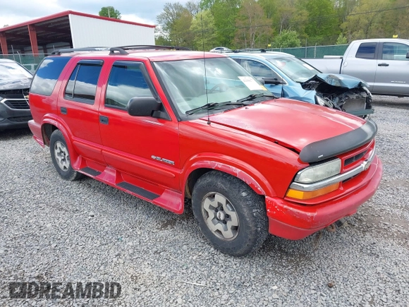 2004 Chevrolet Blazer LS z VIN 1GNDT13X64K127182, wystawiony jako IAAI lot #42188177 z przebiegiem 135 946 mil mil oraz . Historia ofert i sprzedaży dostępna na DreamBid. Obrazek 1.