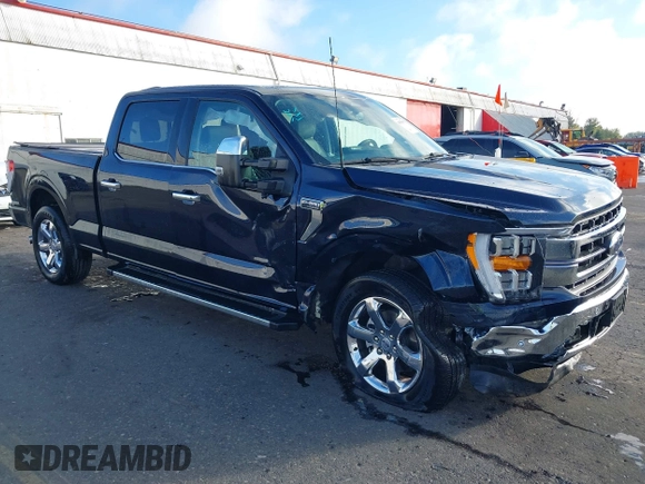 2023 Ford F-150 XL with VIN 1FTEW1C85PFA29450, listed as a IAAI auction lot 40550073 with 18,782 mi miles. Bid and sale history available at carsss.com. Image 1.