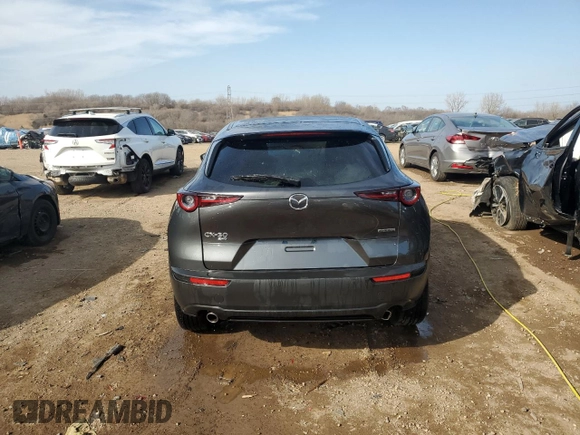 2021 Mazda CX-30 Select with VIN 3MVDMBBL2MM316798, listed as a Copart auction lot 49324435 with 45,538 mi miles and Salvage Title. Bid and sale history available at carsss.com. Image 6.