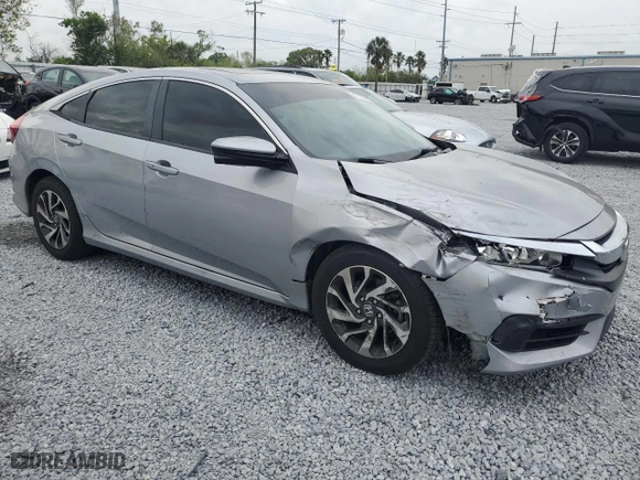 2016 Honda Civic Sedan EX with VIN 19XFC2F72GE087595, listed as a Copart auction lot 47802845 with 180,388 mi miles and Salvage Title. Bid and sale history available at carsss.com. Image 4.