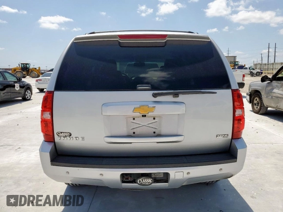 2012 Chevrolet Tahoe LT with VIN 1GNSKBE03CR201356, listed as a Copart auction lot 59859475 with 281,048 mi miles and Salvage title. Bid and sale history available at DreamBid. Image 6.