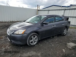 2014 Nissan Sentra S with VIN 3N1AB7AP9EY247049, listed as a Copart auction lot 51222825 with 80,360 mi miles and Salvage Title. Bid and sale history available at carsss.com. Image 1.