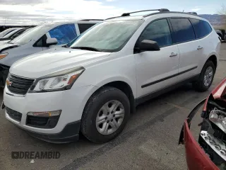 2017 Chevrolet Traverse LS with VIN 1GNKRFKD1HJ206796, listed as a Copart auction lot 48996465 with 0 mi miles and Clean Title. Bid and sale history available at carsss.com. Image 1.