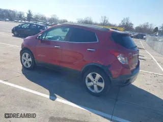 2015 Buick Encore with VIN KL4CJASB7FB211511, listed as a IAAI auction lot 41801735 with 89,623 mi miles. Bid and sale history available at carsss.com. Image 3.