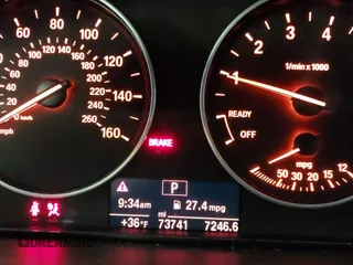 2016 BMW 3 Series 320i with VIN WBA8A9C52GK616953, listed as a IAAI auction lot 41227029 with 73,741 mi miles. Bid and sale history available at carsss.com. Image 15.
