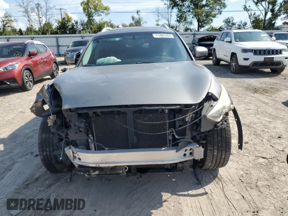 2009 Infiniti FX35 with VIN JNRAS18U29M104328, listed as a Copart auction lot 71885464 with 183,682 mi miles and Salvage Title. Bid and sale history available at carsss.com. Image 5.