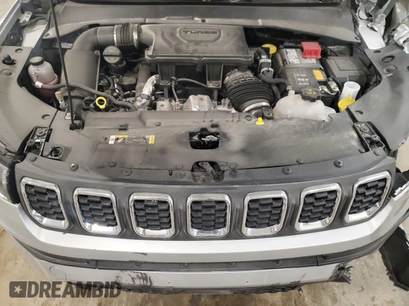 2024 Jeep Compass Sport с VIN 3C4NJDAN0RT158813, выставлен на аукционе Copart как лот 52794575 с пробегом 6 137 миль миль и Списание • Salvage title. История ставок и продаж доступна на DreamBid. Изображение 12.