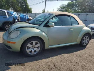 2007 Volkswagen Beetle z VIN 3VWRF31YX7M409199, wystawiony jako Copart lot #60299125 z przebiegiem 147 628 mil mil oraz Szkoda całkowita • Salvage title. Historia ofert i sprzedaży dostępna na DreamBid. Obrazek 1.