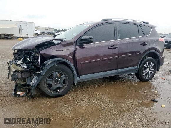 2018 Toyota RAV4 LE with VIN 2T3BFREV1JW817149, listed as a Copart auction lot 63532925 with 115,733 mi miles and Salvage title. Bid and sale history available at DreamBid. Image 1.