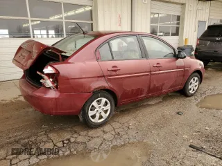 2009 Hyundai Accent Auto GLS with VIN KMHCN46C89U339954, listed as a Copart auction lot 49013765 with 112,720 mi miles and Salvage Title. Bid and sale history available at carsss.com. Image 3.