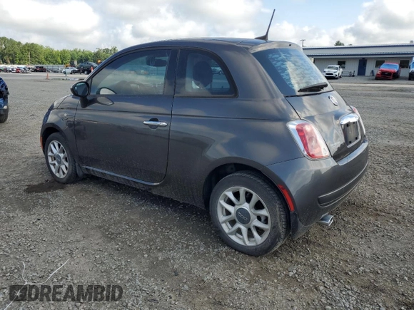 2017 FIAT 500 Pop with VIN 3C3CFFKR5HT586479, listed as a Copart auction lot 63529345 with 22,514 mi miles and Clean title. Bid and sale history available at DreamBid. Image 2.