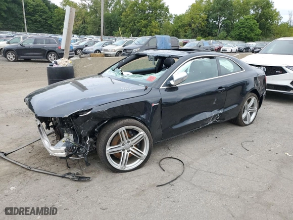 2014 Audi S5 Prestige with VIN WAU3GAFR1EA049727, listed as a Copart auction lot 68910824 with 0 mi miles and Salvage Title. Bid and sale history available at carsss.com. Image 1.