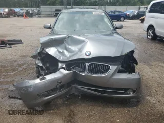 2008 BMW 5 Series 528i with VIN WBANU53528CT06591, listed as a Copart auction lot 64806784 with 208,345 mi miles and Salvage Title. Bid and sale history available at DreamBid. Image 5.