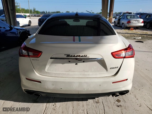 2018 Maserati Ghibli with VIN ZAM57XSA3J1273909, listed as a Copart auction lot 68951253 with 59,308 mi miles. Bid and sale history available at carsss.com. Image 6.