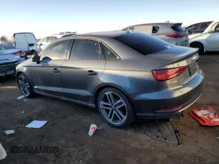 2017 Audi A3 Sedan Premium with VIN WAUB8GFF3H1048939, listed as a Copart auction lot 39968854 with 43,554 mi miles. Bid and sale history available at carsss.com. Image 2.