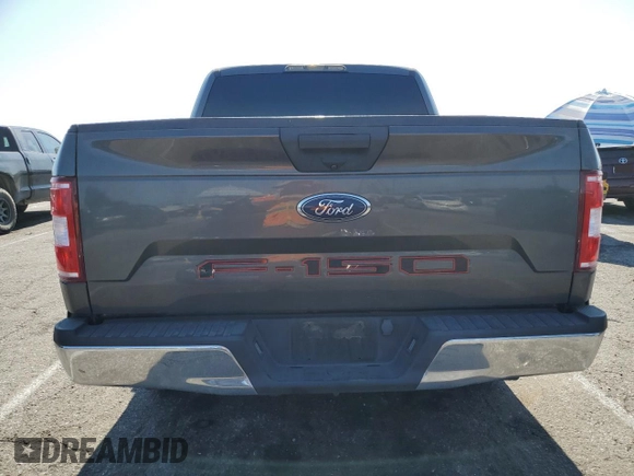 2020 Ford F-150 XL with VIN 1FTEW1C50LKD28240, listed as a Copart auction lot 62553355 with 88,508 mi miles and Salvage title. Bid and sale history available at DreamBid. Image 6.