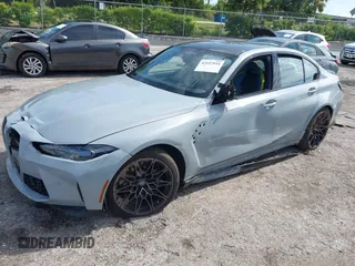 2024 BMW M3 Competition xDrive with VIN WBS43AY03RFS40486, listed as a IAAI auction lot 42537934 with 23,973 mi miles and . Bid and sale history available at DreamBid. Image 16.