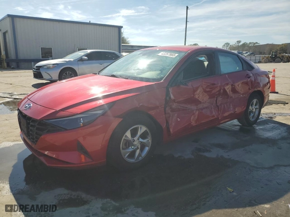 2021 Hyundai Elantra SE with VIN 5NPLL4AGXMH037895, listed as a Copart auction lot 43257865 with 84,421 mi miles and Non Repairable. Bid and sale history available at carsss.com. Image 1.