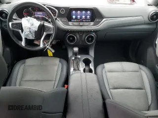 2022 Chevrolet Blazer LT with VIN 3GNKBJR48NS147768, listed as a Copart auction lot 43224285 with 45,336 mi miles and Salvage title. Bid and sale history available at DreamBid. Image 8.