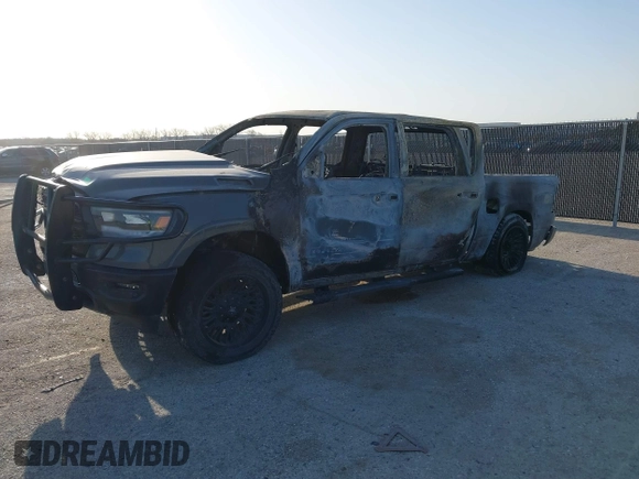 2020 Ram 1500 Big Horn with VIN 1C6SRFFT6LN383461, listed as a IAAI auction lot 41810813 with Not provided miles and . Bid and sale history available at DreamBid. Image 2.