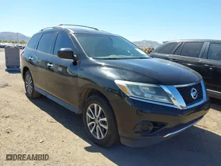 2013 Nissan Pathfinder SL with VIN 5N1AR2MN4DC651580, listed as a IAAI auction lot 41871766 with 177,854 mi miles. Bid and sale history available at carsss.com. Image 1.