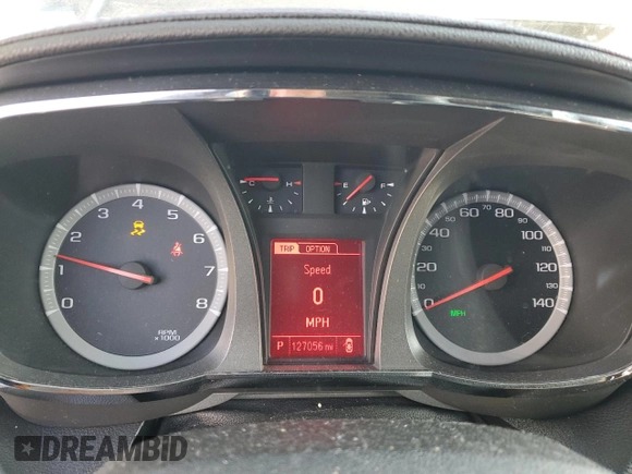 2014 GMC Terrain SLE with VIN 2GKALMEK4E6267254, listed as a Copart auction lot 53252135 with 127,056 mi miles and Clean Title. Bid and sale history available at DreamBid. Image 9.