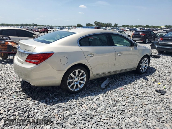 2014 Buick LaCrosse Leather with VIN 1G4GB5G31EF160023, listed as a Copart auction lot 54532785 with 54,743 mi miles and Salvage Title. Bid and sale history available at DreamBid. Image 3.