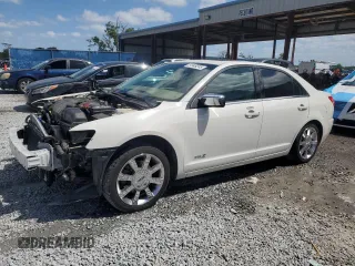 2008 Lincoln MKZ with VIN 3LNHM26T18R647745, listed as a Copart auction lot 51949245 with 99,235 mi miles and Salvage Title. Bid and sale history available at carsss.com. Image 1.
