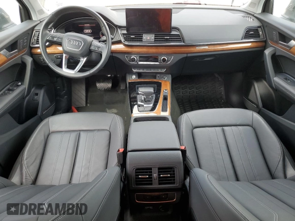 2023 Audi Q5 S line Premium Plus with VIN WA1EAAFY5P2028438, listed as a Copart auction lot 53194624 with 9,668 mi miles and Salvage Title. Bid and sale history available at carsss.com. Image 8.
