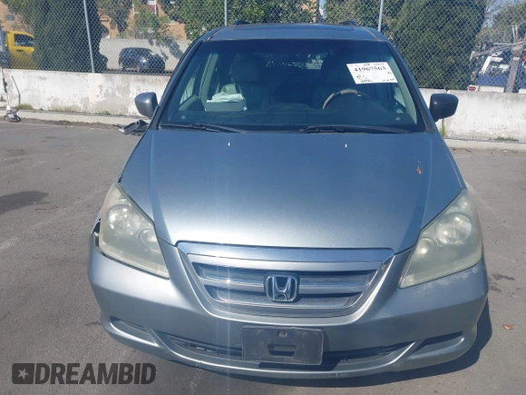 2006 Honda Odyssey EX-L with VIN 5FNRL38696B028639, listed as a IAAI auction lot 41967563 with 125,951 mi miles. Bid and sale history available at carsss.com. Image 12.