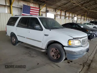 1999 Ford Expedition XLT with VIN 1FMRU1764XLB55389, listed as a Copart auction lot 58590025 with Not provided miles and Salvage title. Bid and sale history available at DreamBid. Image 4.